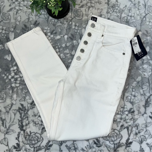 🐩 GAP High Rise Straight Leg Jeans - Picture 3 of 16